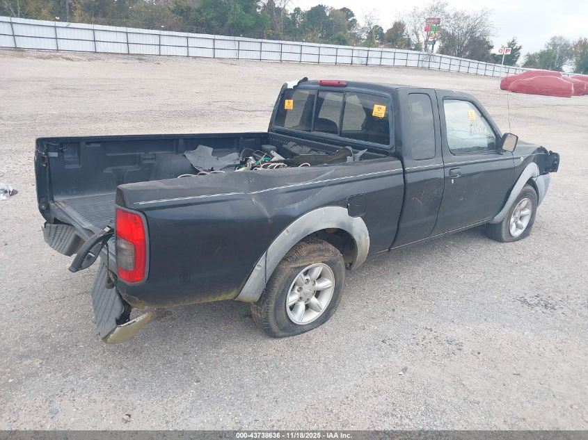 VIN: 1N6DD26S91C333062 NISSAN FRONTIER 2WD 2001 BLACK Photo 4