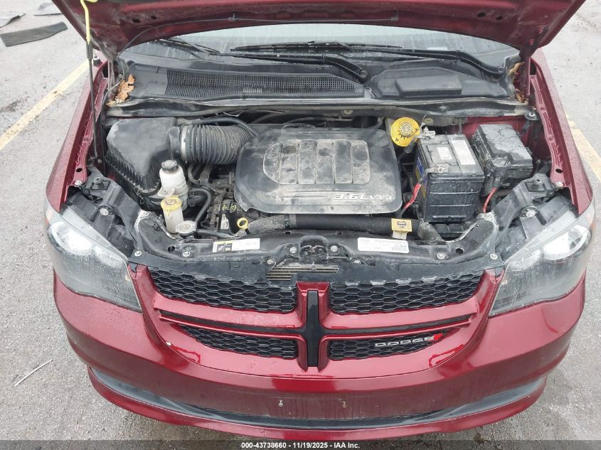 2018 Dodge Grand Caravan Gt VIN: 2C4RDGEG9JR195663 Lot: 43738660