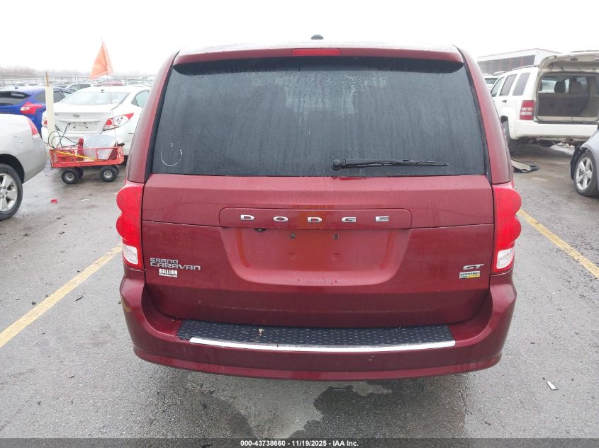 2018 Dodge Grand Caravan Gt VIN: 2C4RDGEG9JR195663 Lot: 43738660