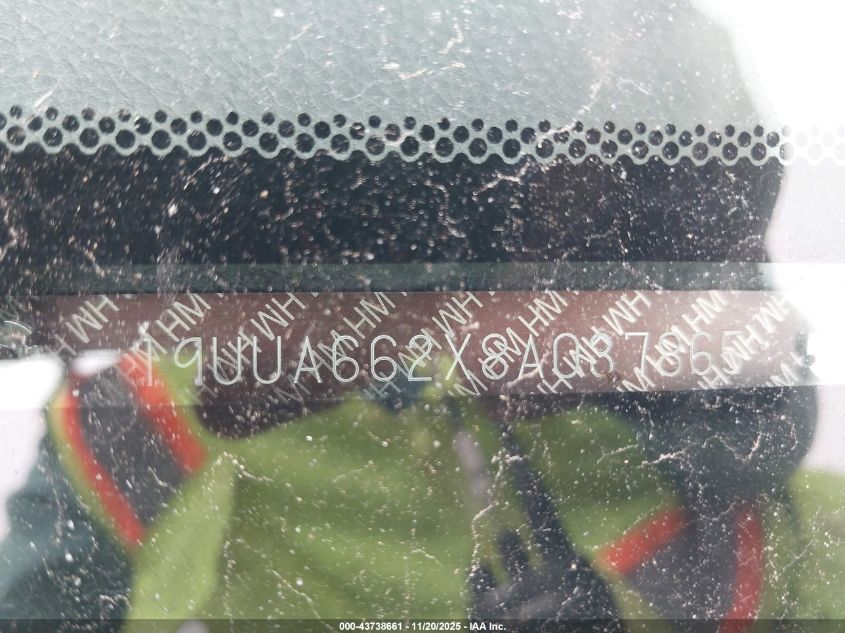 2008 Acura Tl 3.2 VIN: 19UUA662X8A037865 Lot: 43738661