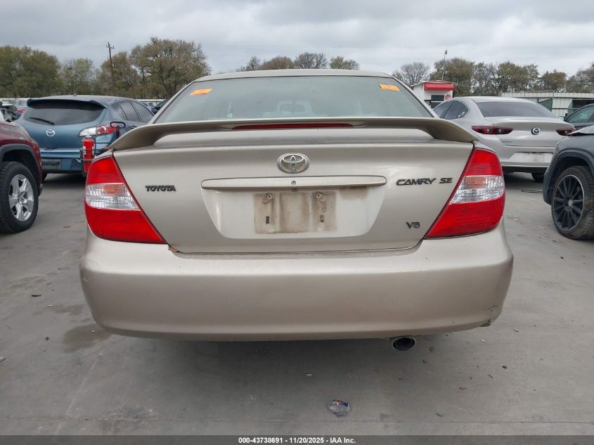 2003 Toyota Camry Se V6 VIN: 4T1BF32K53U555090 Lot: 43738691
