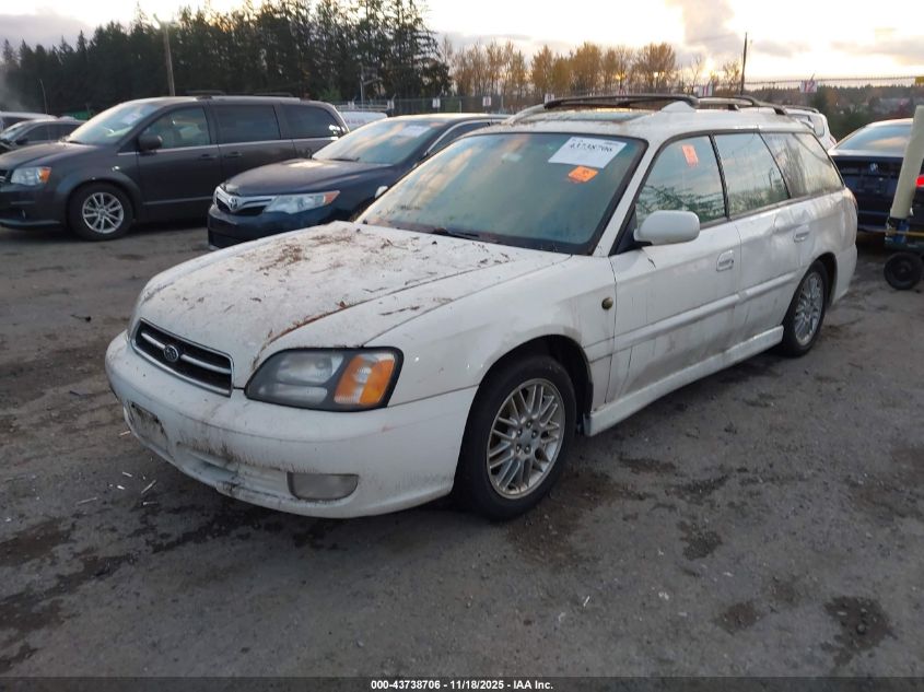 4S3BH645XY6311406 2000 SUBARU LEGACY photo no. 2