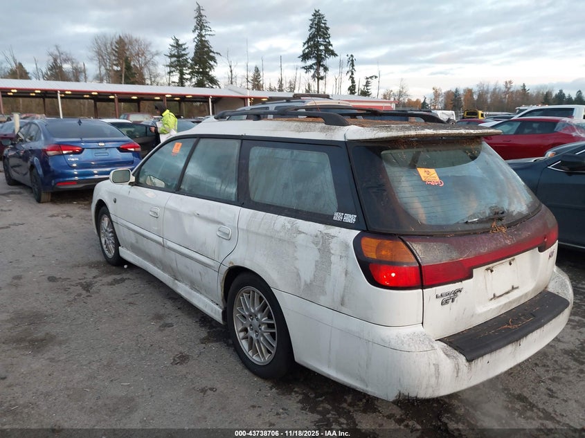 2000 Subaru Legacy Gt VIN: 4S3BH645XY6311406 Lot: 43738706