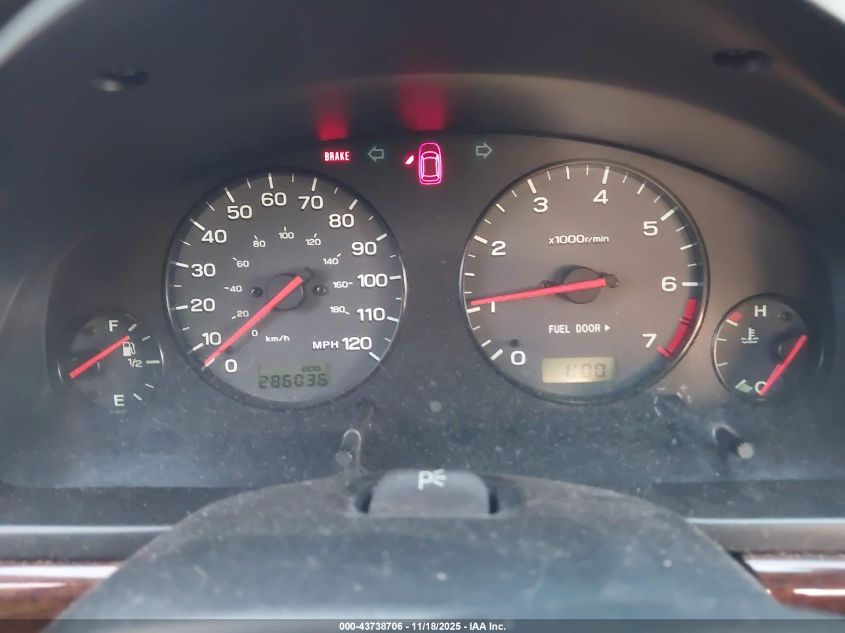 2000 Subaru Legacy Gt VIN: 4S3BH645XY6311406 Lot: 43738706