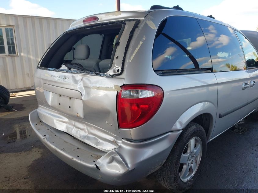 2005 Dodge Caravan Sxt VIN: 1D4GP45R85B155922 Lot: 43738712