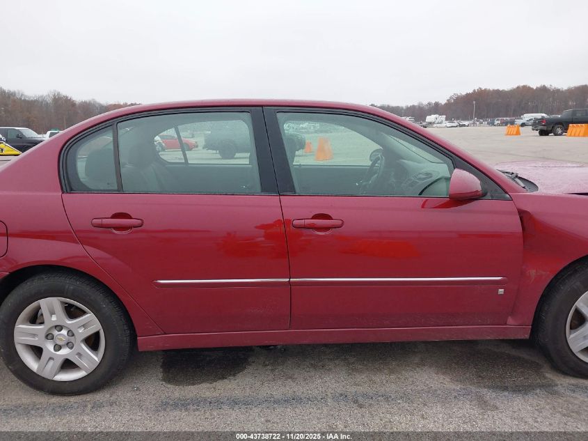 2006 Chevrolet Malibu Lt VIN: 1G1ZT51866F259221 Lot: 43738722