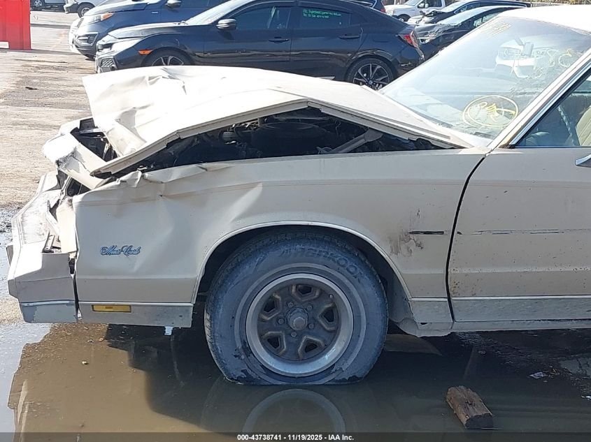 1981 Chevrolet Monte Carlo VIN: 1G1AZ37J6BK476036 Lot: 43738741