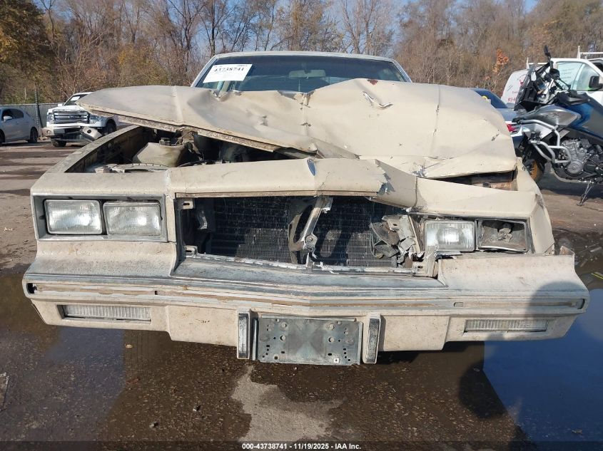 1981 Chevrolet Monte Carlo VIN: 1G1AZ37J6BK476036 Lot: 43738741