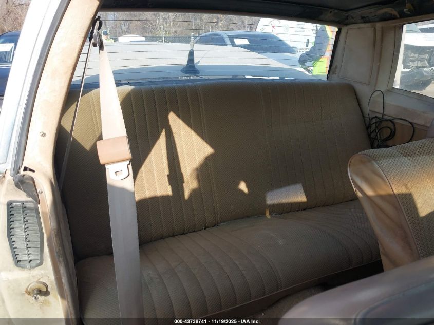 1981 Chevrolet Monte Carlo VIN: 1G1AZ37J6BK476036 Lot: 43738741