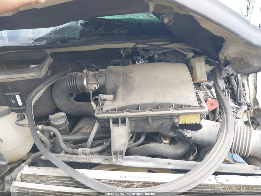 2019 Mercedes-Benz Sprinter 2500 Standard Roof V6 VIN: W1W4EBVY5KT016911 Lot: 43738756