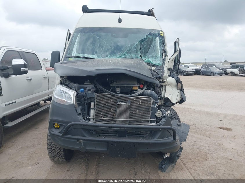 2019 Mercedes-Benz Sprinter 2500 Standard Roof V6 VIN: W1W4EBVY5KT016911 Lot: 43738756