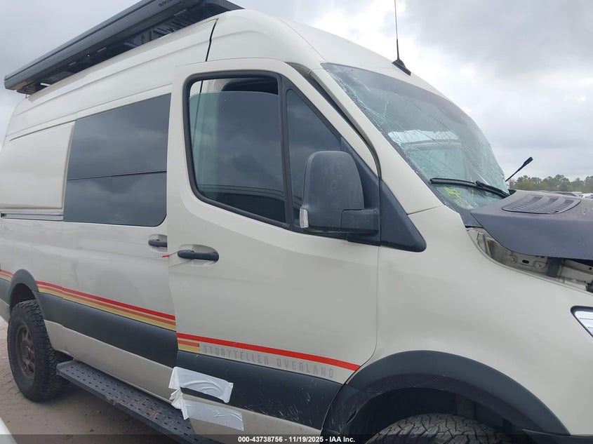 2019 Mercedes-Benz Sprinter 2500 Standard Roof V6 VIN: W1W4EBVY5KT016911 Lot: 43738756