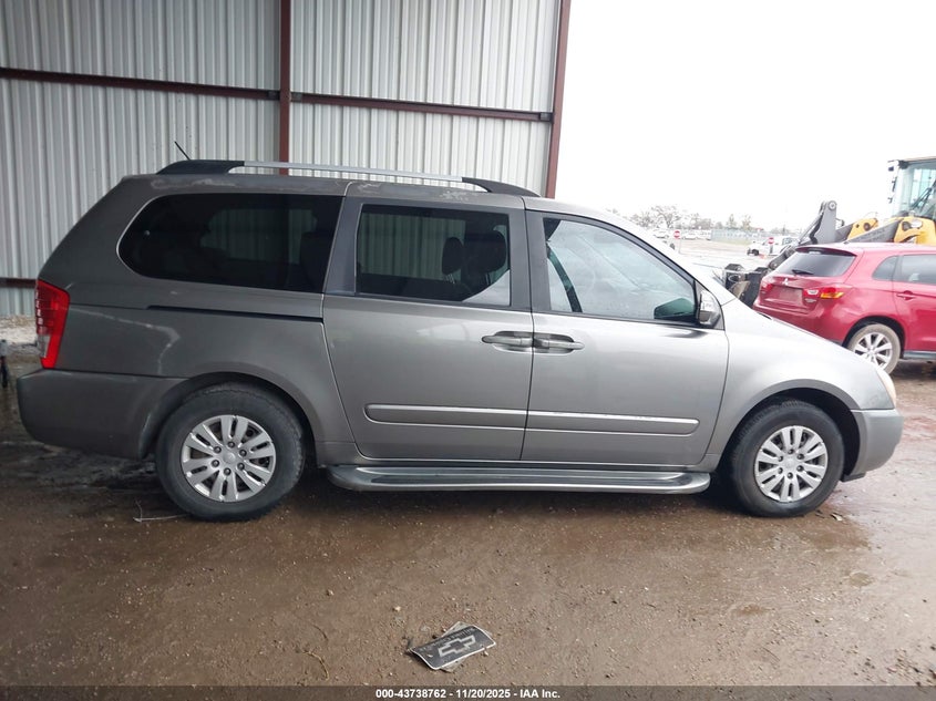 2011 Kia Sedona Lx VIN: KNDMG4C7XB6384365 Lot: 43738762