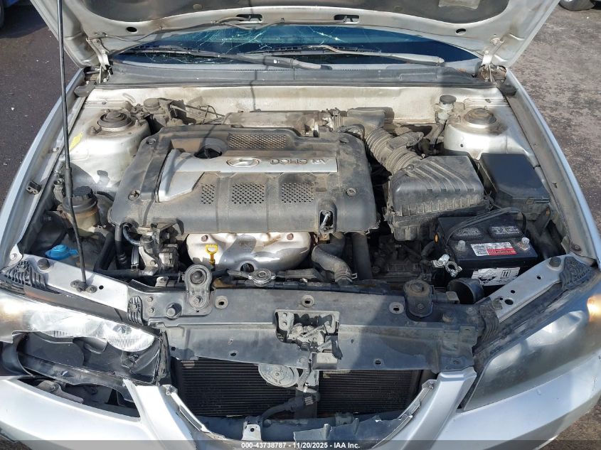 2005 Hyundai Elantra Ve VIN: KMHDM46DX5U953282 Lot: 43738787