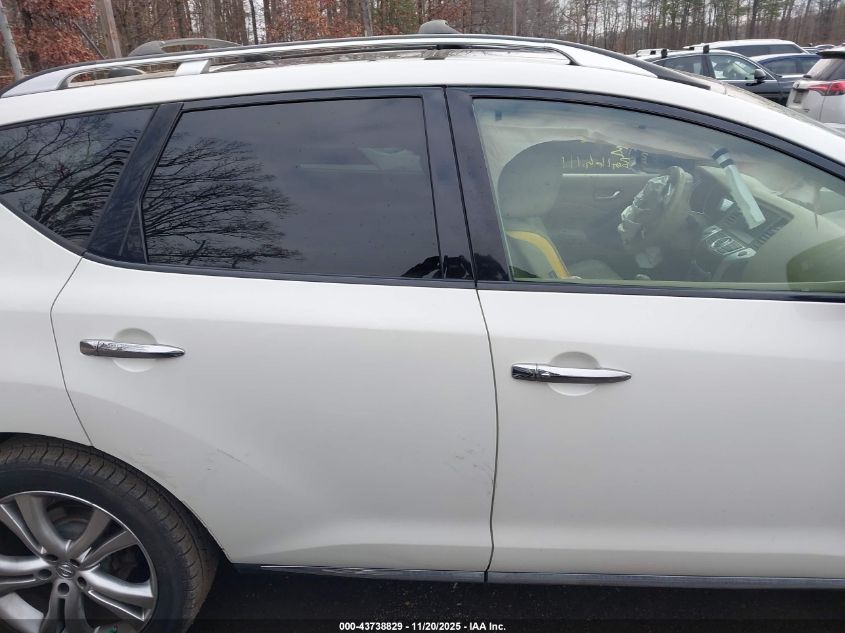 2009 Nissan Murano Le VIN: JN8AZ18W99W102131 Lot: 43738829