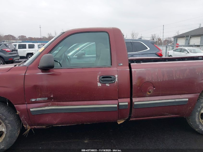 2000 Chevrolet Silverado 1500 Ls VIN: 1GCEC14T2YE265041 Lot: 43738833