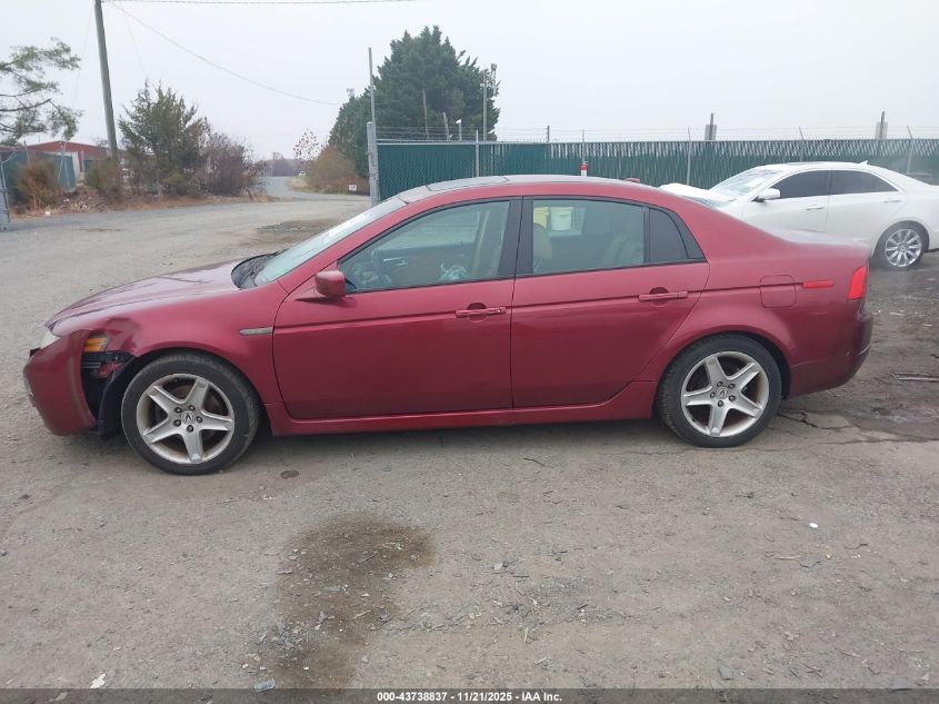 2005 Acura Tl VIN: 19UUA66265A078361 Lot: 43738837