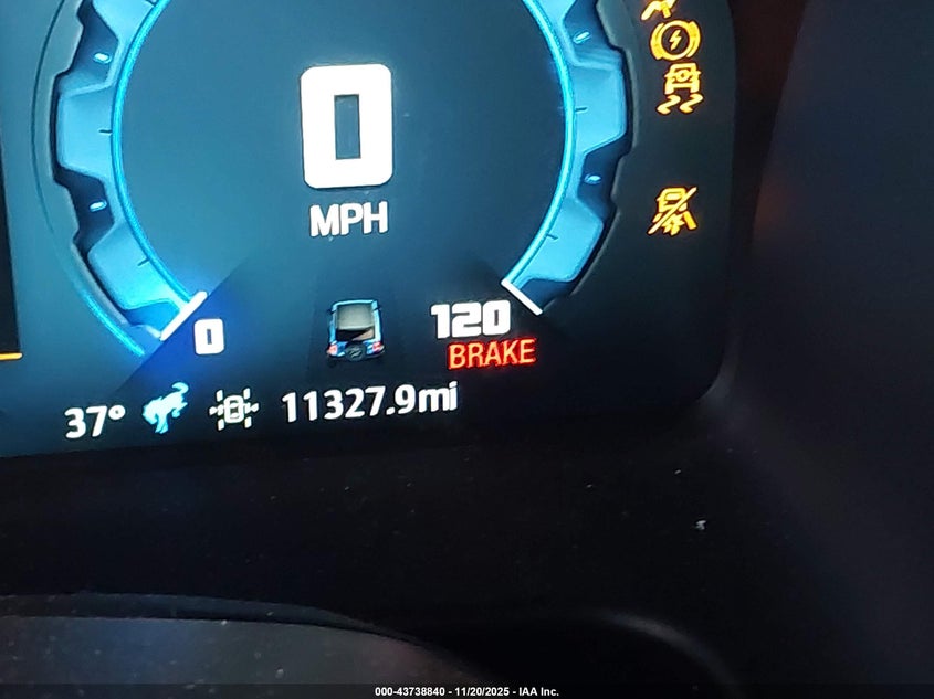 2025 Ford Bronco Outer Banks VIN: 1FMEE8BP5SLA41382 Lot: 43738840