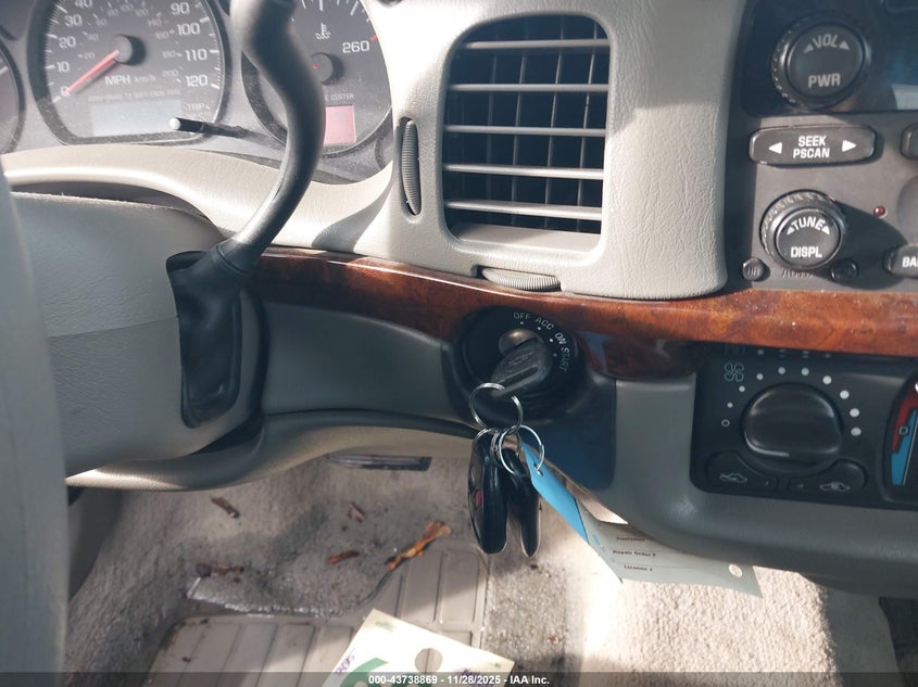 2005 Chevrolet Impala VIN: 2G1WF52E459306171 Lot: 43738869