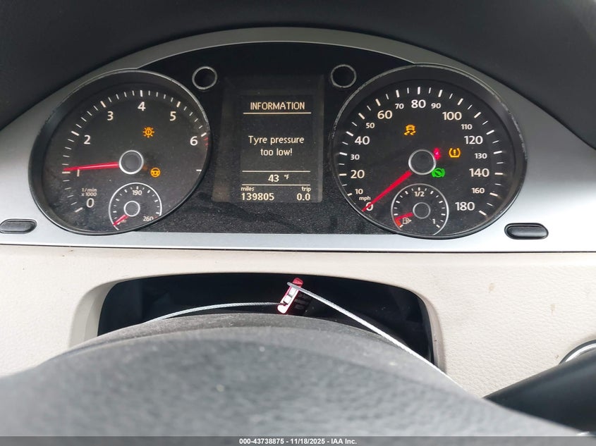 2010 Volkswagen Cc Sport VIN: WVWML7AN3AE510150 Lot: 43738875