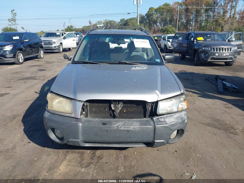 2005 Subaru Forester 2.5X VIN: JF1SG636X5G738917 Lot: 43738880