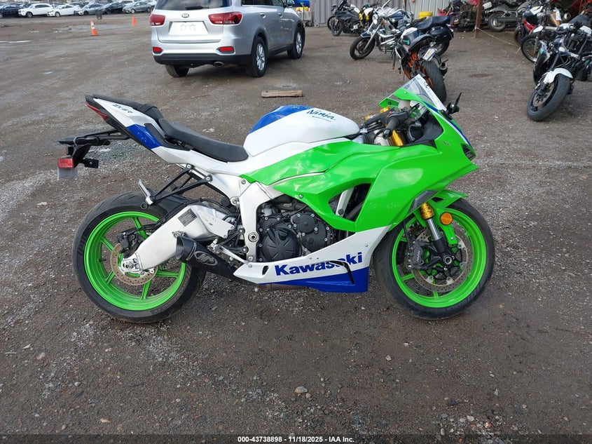 2024 Kawasaki Zx636 K VIN: JKBZXJJ10RA008841 Lot: 43738898