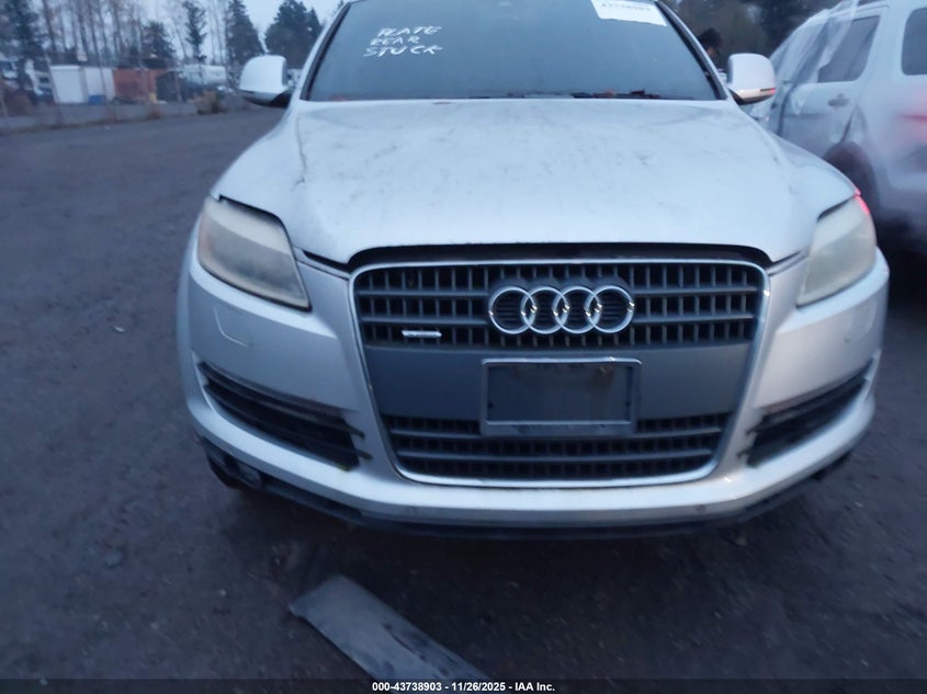 2008 Audi Q7 3.6 Premium VIN: WA1BY74L68D014528 Lot: 43738903