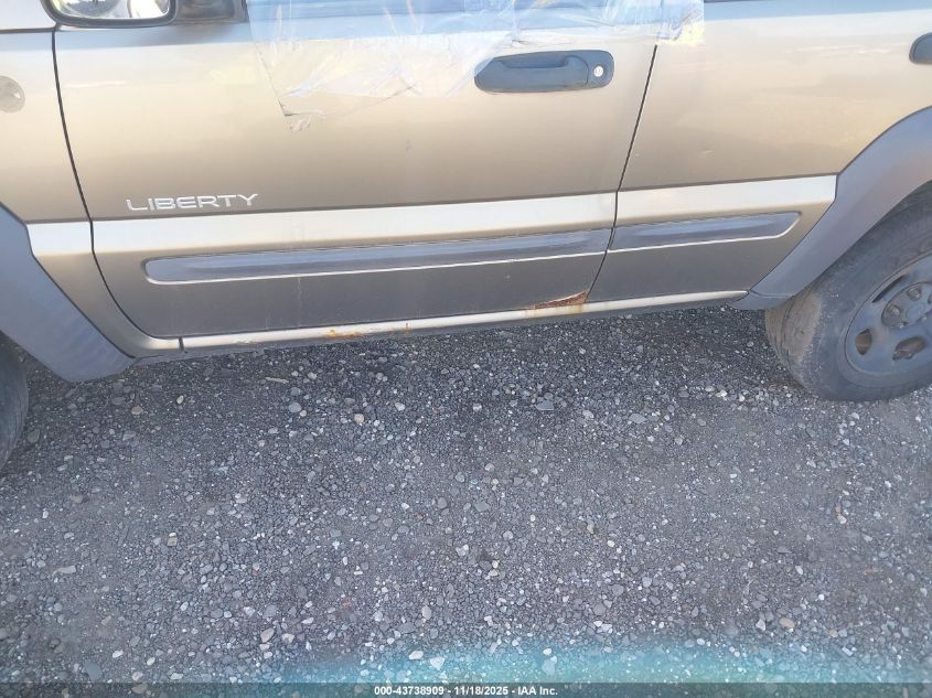 2004 Jeep Liberty Sport VIN: 1J4GL48K84W287121 Lot: 43738909