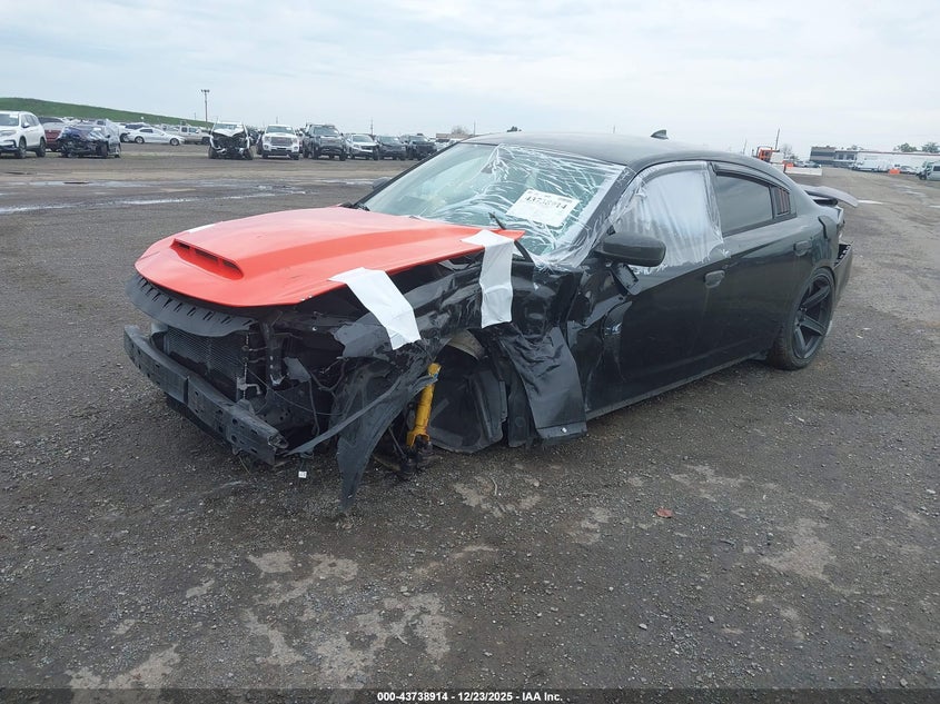Vin: 2c3cdxct7gh246201, lot: 44234274, dodge charger r/t 20162