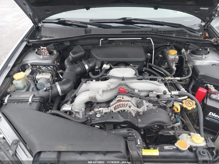 2008 Subaru Legacy 2.5I VIN: 4S3BL616587213678 Lot: 43738922