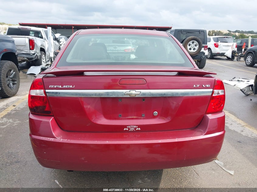 2006 Chevrolet Malibu Lt VIN: 1G1ZT51886F119963 Lot: 43738933