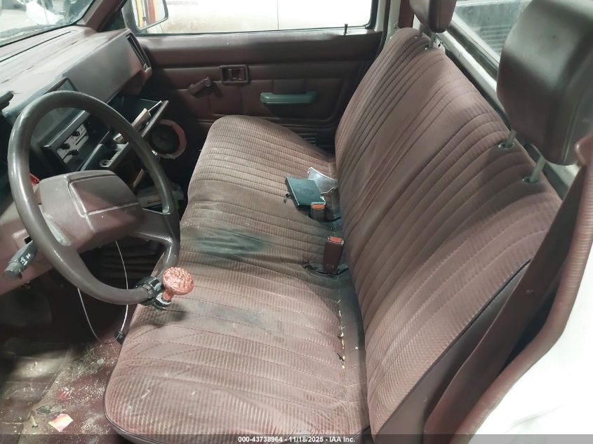 1991 Nissan Truck Short Wheelbase VIN: 1N6SD11S0MC376198 Lot: 43738964