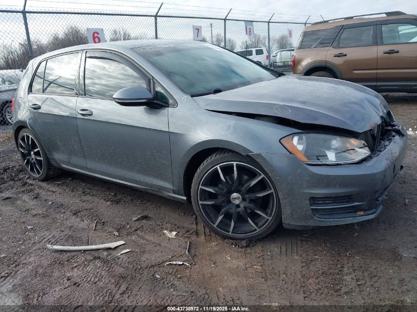 VOLKSWAGEN GOLF TSI S 4-DOOR