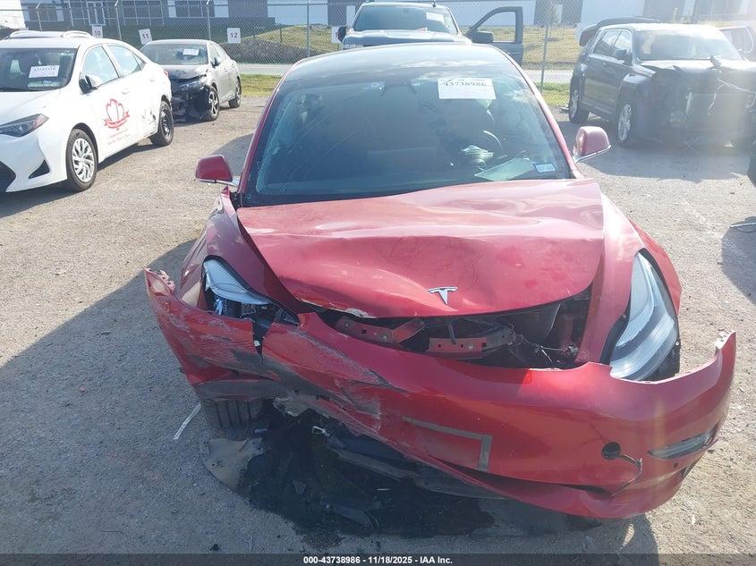 2020 Tesla Model 3 Long Range Dual Motor All-Wheel Drive VIN: 5YJ3E1EB6LF647944 Lot: 43738986