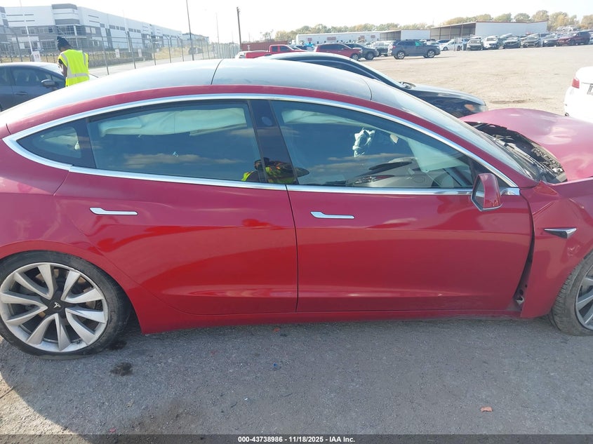 2020 Tesla Model 3 Long Range Dual Motor All-Wheel Drive VIN: 5YJ3E1EB6LF647944 Lot: 43738986