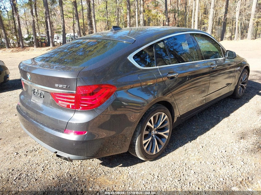 2013 BMW 550I Gran Turismo xDrive VIN: WBASP0C50DC987972 Lot: 43739024