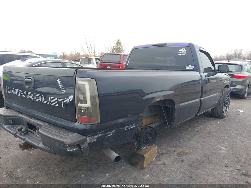 1GCEC14X25Z140323 2005 CHEVROLET SILVERADO photo no. 4