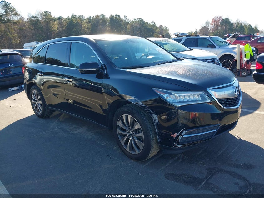 ACURA MDX TECHNOLOGY ACURAWATCH PLUS PACKAGES/TECHNOLOGY PACKAGE