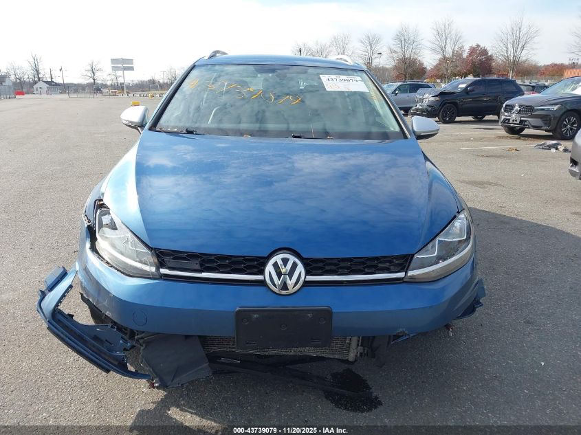 2019 Volkswagen Golf Alltrack Tsi S/Tsi Se/Tsi Sel VIN: 3VWH17AU5KM517530 Lot: 43739079
