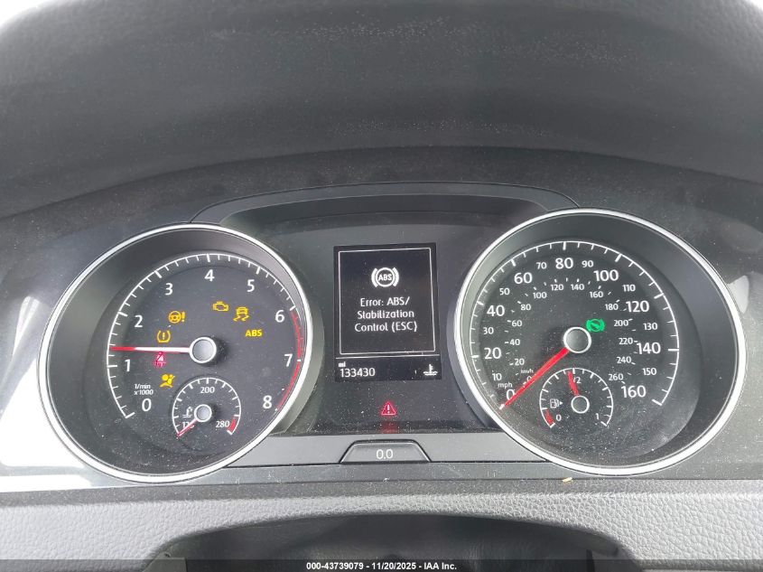 2019 Volkswagen Golf Alltrack Tsi S/Tsi Se/Tsi Sel VIN: 3VWH17AU5KM517530 Lot: 43739079