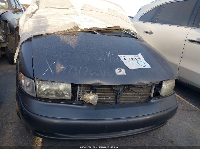 1997 Nissan Quest Gxe/Xe VIN: 4N2DN1111VD830516 Lot: 43739108