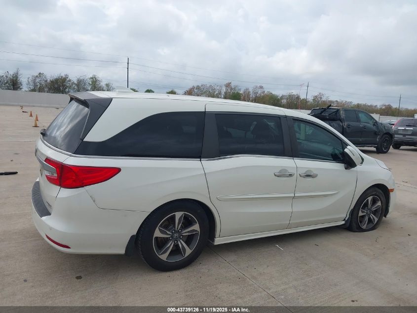 2018 Honda Odyssey Touring VIN: 5FNRL6H88JB042947 Lot: 43739126