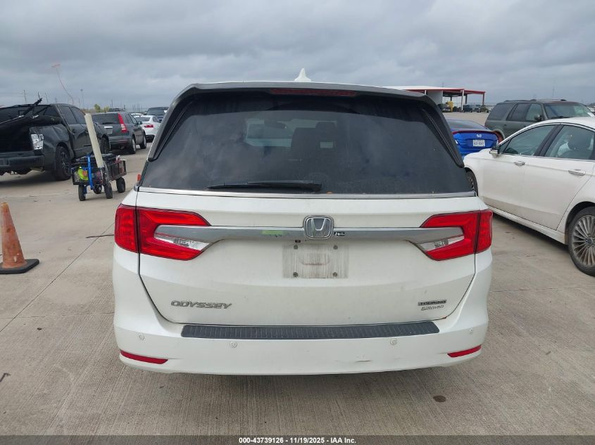 2018 Honda Odyssey Touring VIN: 5FNRL6H88JB042947 Lot: 43739126