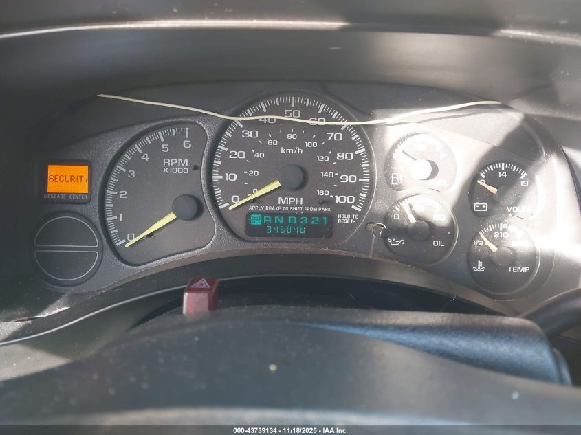 2000 Chevrolet Silverado 1500 Ls VIN: 1GCEK14T1YZ138034 Lot: 43739134