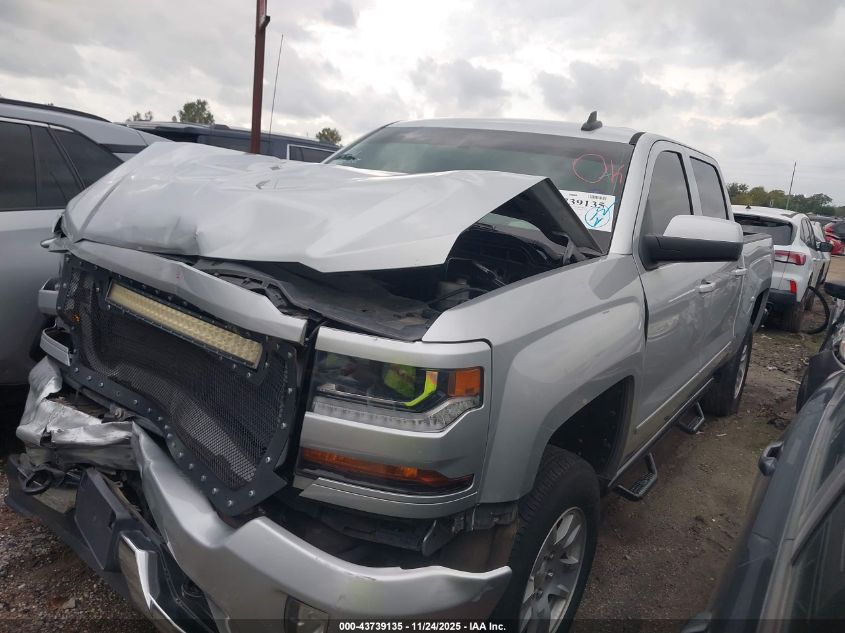 2017 Chevrolet Silverado 1500 2Lt VIN: 3GCUKREC0HG121895 Lot: 43739135
