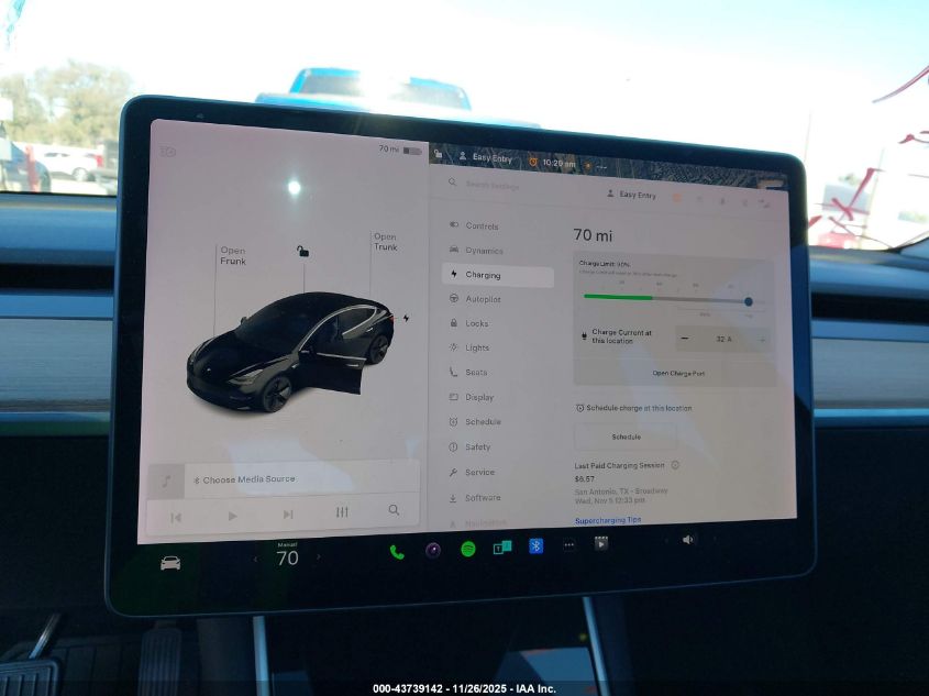 2019 Tesla Model 3 Long Range/Mid Range/Standard Range/Standard Range Plus VIN: 5YJ3E1EA1KF324035 Lot: 43739142