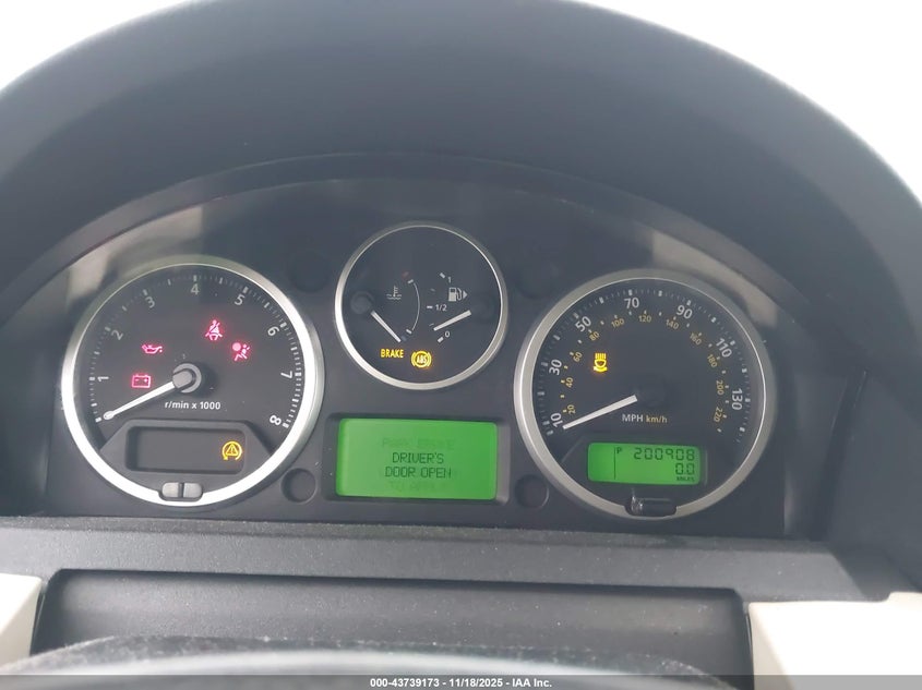 2008 Land Rover Range Rover Sport Hse VIN: SALSK25498A168972 Lot: 43739173