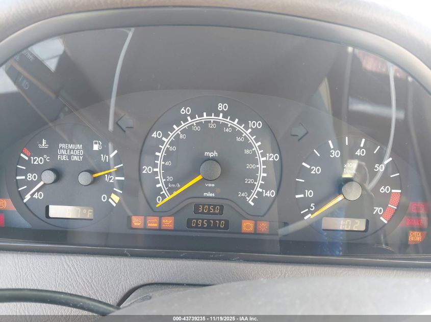 1997 Mercedes-Benz C 230 VIN: WDBHA23E3VF524488 Lot: 43739235