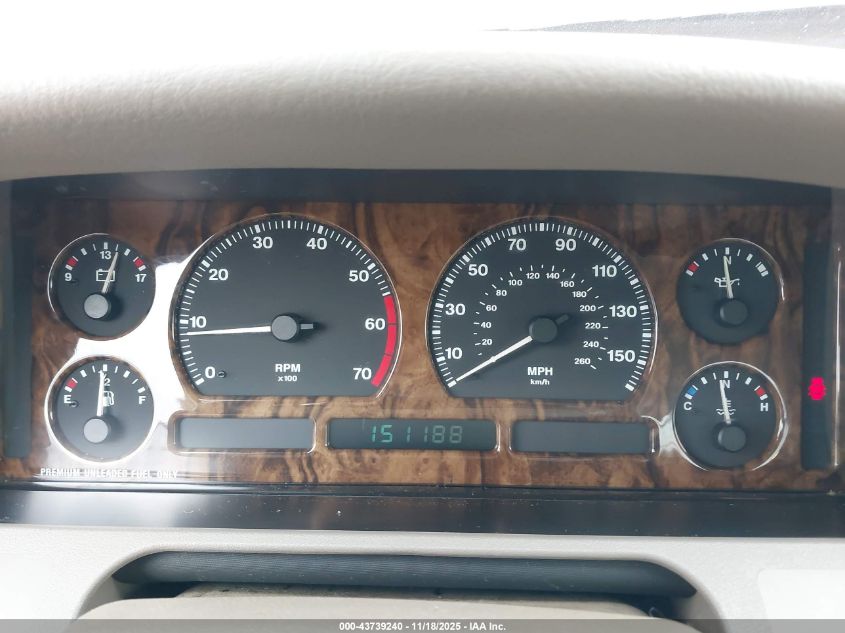 1997 Jaguar Xj6 VIN: SAJHX1241VC805159 Lot: 43739240