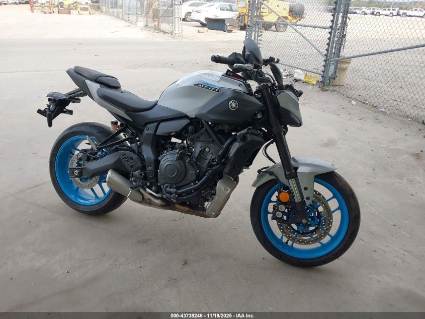 2025 Yamaha Mtn690 VIN: JYARM48E7SA002159 Lot: 43739246